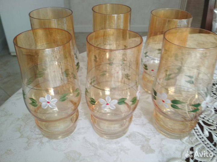 Фужеры, стаканы