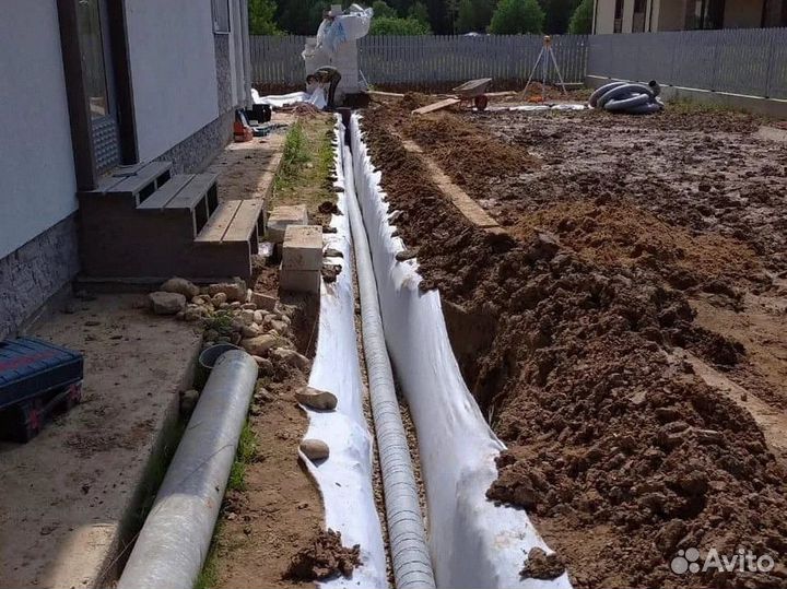 Дренажная труба в рассрочку