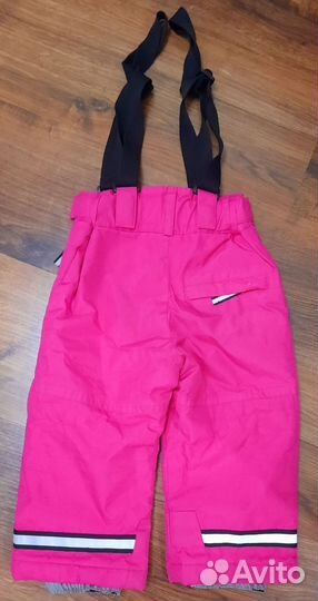 Штаны утепленные для девочки 86-92