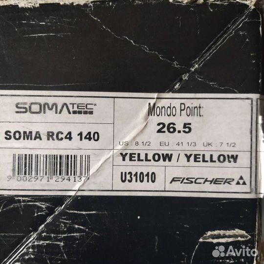 Горнолыжные ботинки Fischer soma RC4 140 26.5