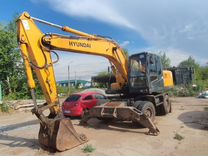 Колёсный экскаватор Hyundai R170W-7, 2008