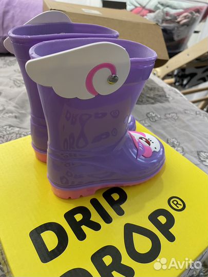 Резиновые сапоги для девочки 23 размер