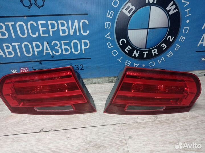 Задние фонари в крышку багажника на BMW 3f30