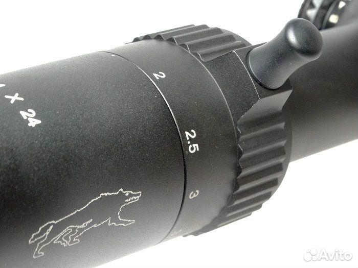 Оптический прицел Загонник Veber Wolf по 1-4х24 GB