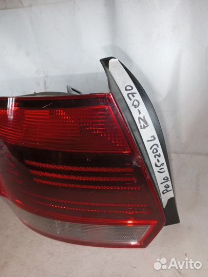 Фонарь задний левый Volkswagen Polo