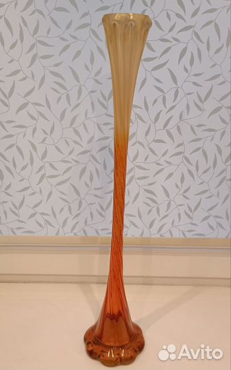 Ваза цветное стекло