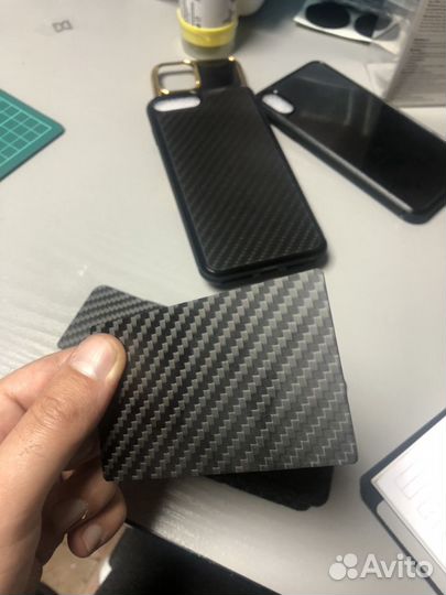 Визитки из (карбона) углеродного волокна