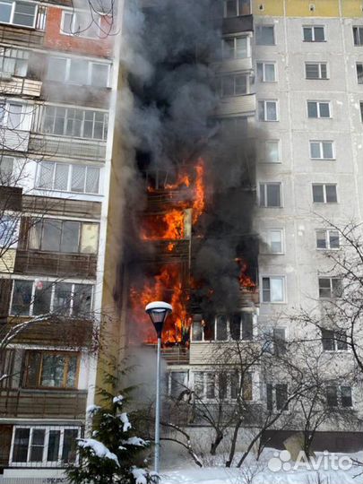 Уборка после пожара