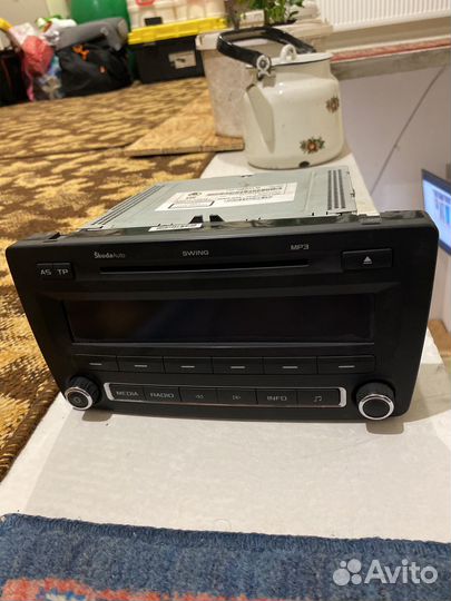 Магнитола 2 din бу на octavia а5