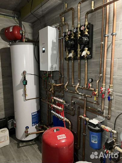 Теплые полы, отоплениe