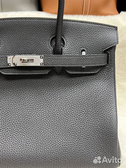 Сумка Hermes Birkin 30 черная togo