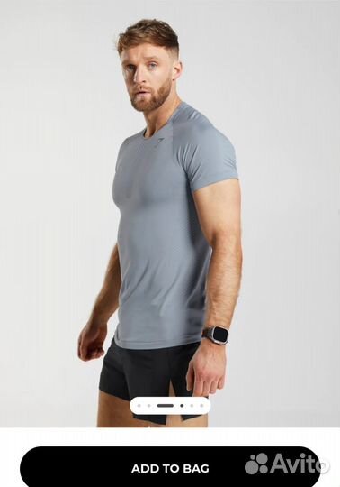 Gymshark футболка Xl Apex Seamless T-Shirt