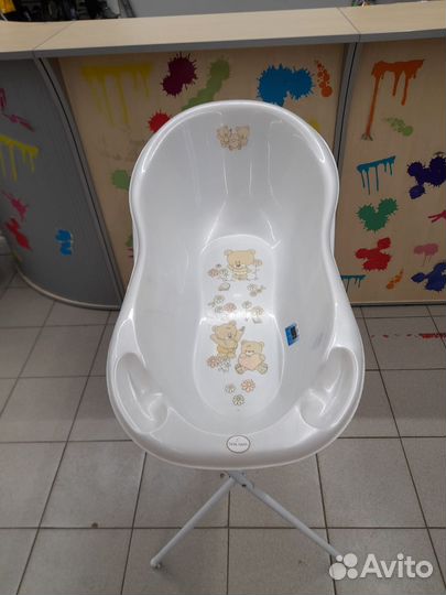 Детская ванночка с подставкой Tega baby