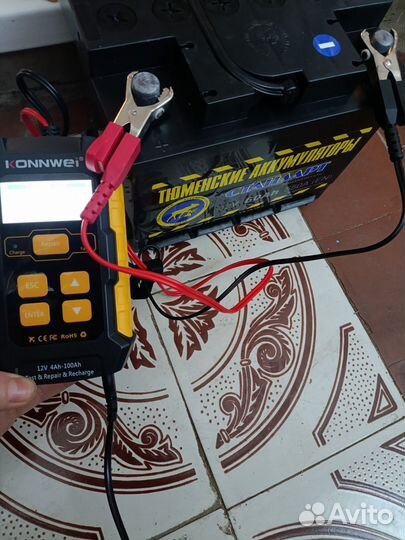 Аккумулятор 12v, 60 ач, новый, прямая полярность