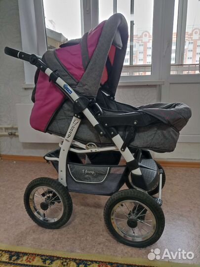 Коляска yong adamex 3 в 1