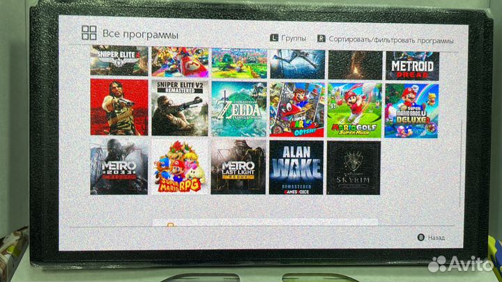 Игры на Nintendo switch (чип)
