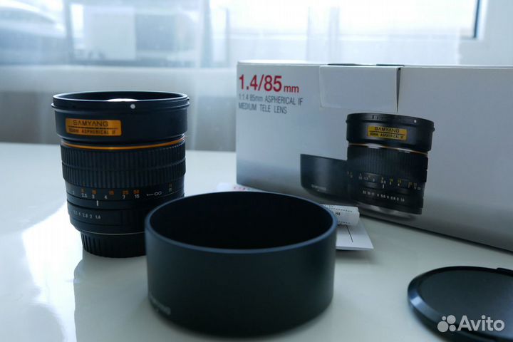Объектив Samyang 85mm f/1.4 AS IF Canon EF