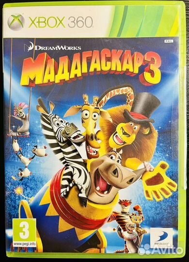 Мадагаскар 3 Xbox 360