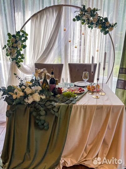 Аренда свадебного декора