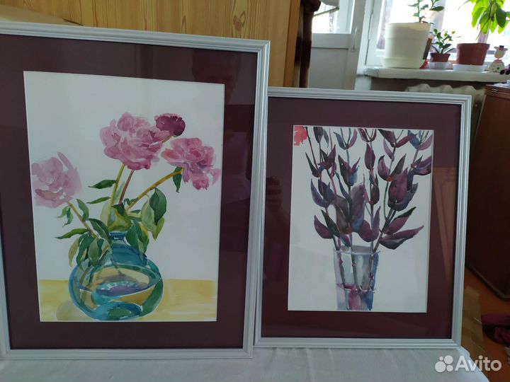 Картины акварель