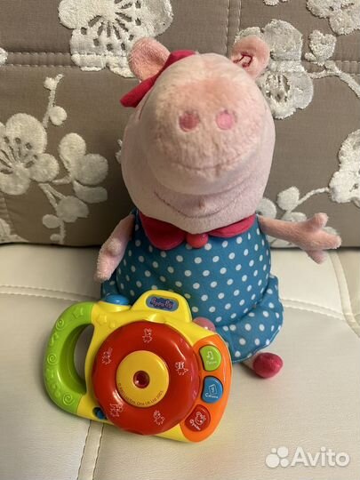 Игрушка Свинка пеппа фотоаппарат с проектором