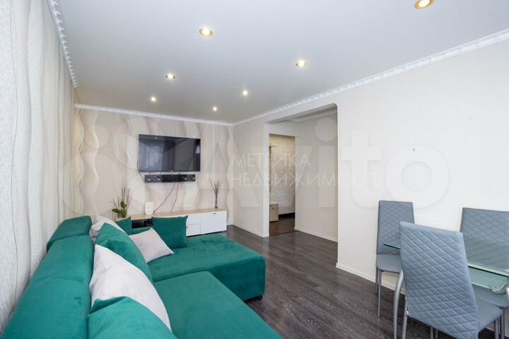 3-к. квартира, 58,5 м², 5/5 эт.