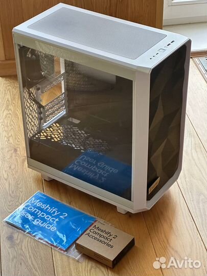 Корпус Fractal Design meshify 2 compact White - TG