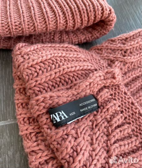 Шапка и снуд Zara