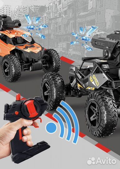 Машина багги на радио - стреляет орбизами