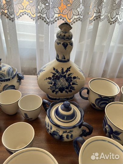 Посуда гжель