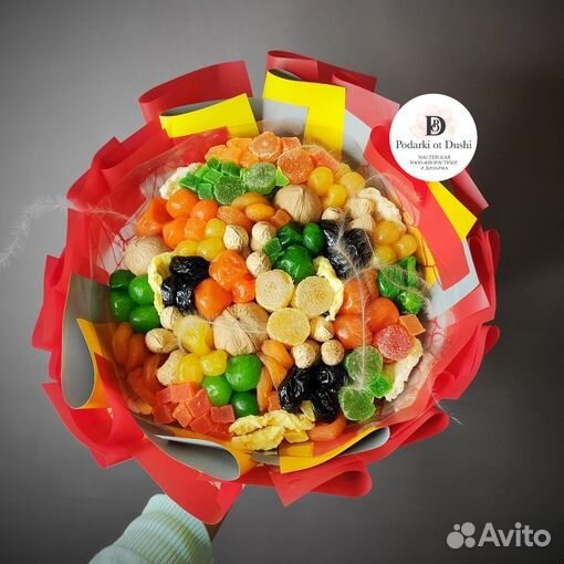 Подарок, съедобный букет