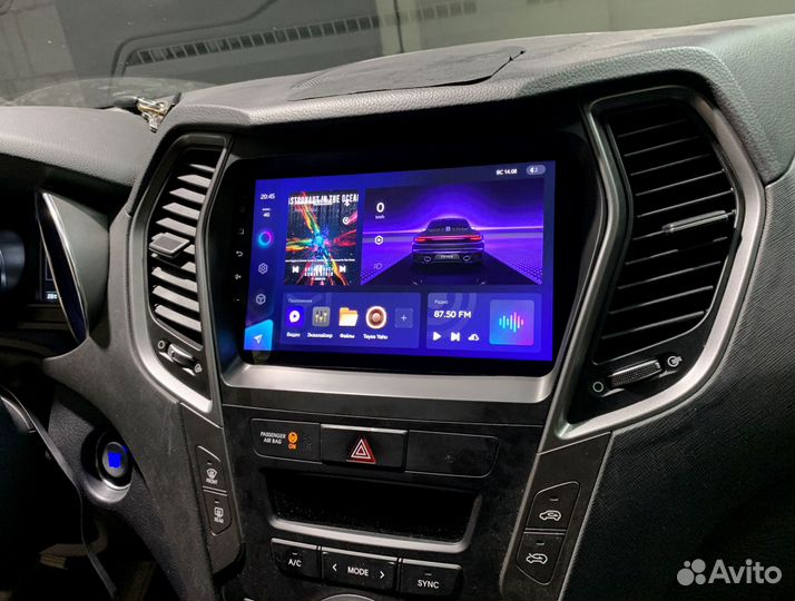 Teyes 6/128 для Hyundai Santa Fe 3