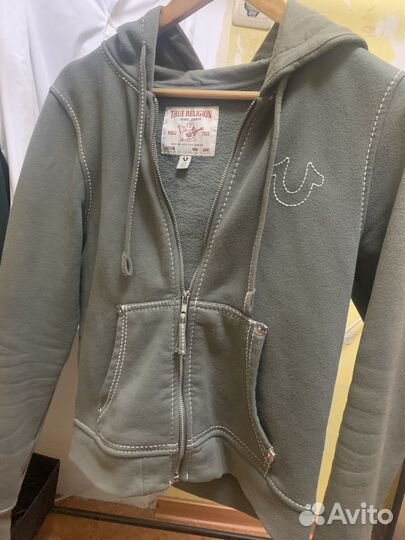 True Religion Big T Zip-up hoodie оригинал