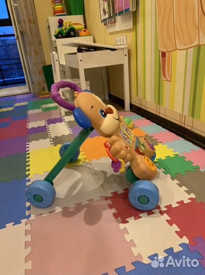 Каталка ходунки fisher price