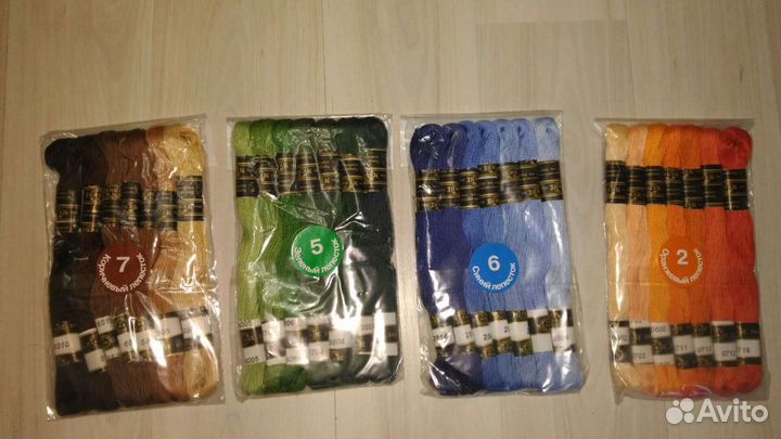 Нитки мулине