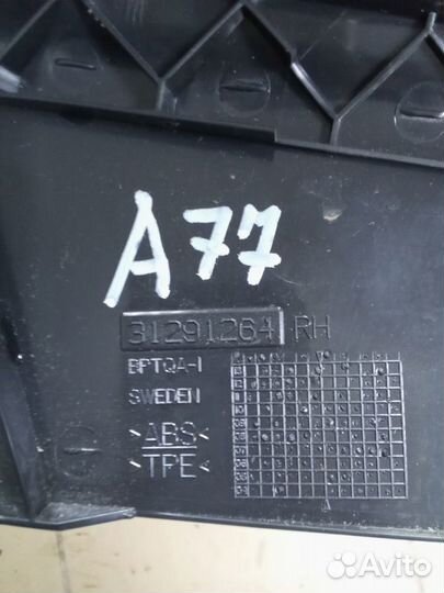 Накладка сиденья передняя правая Volvo Xc90