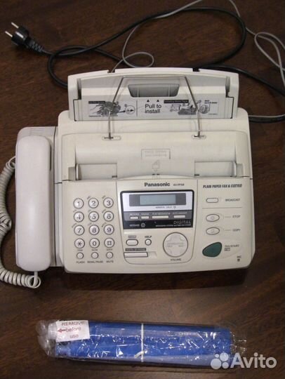 Факс/ тел /автоответчик /копир KX-FP 158 +картридж