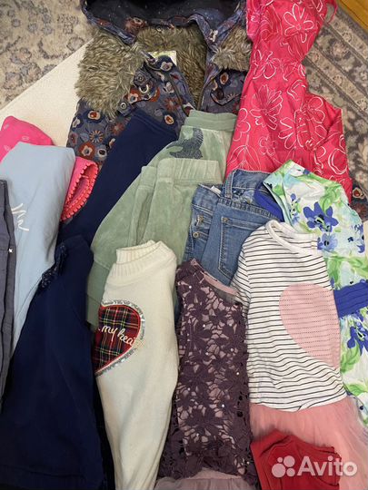 Вещи на девочку рост 110 116 пакетом
