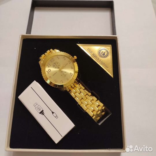 Зажигалка-часы мужские наручные - Ноngfa - 5 шт