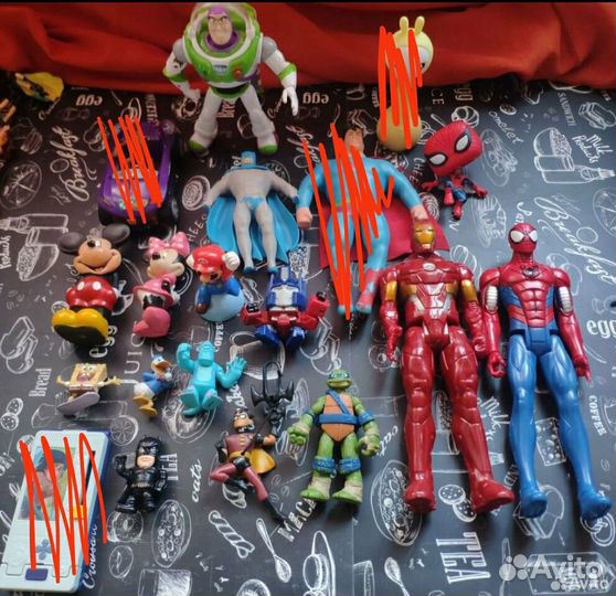 Игрушки супергерои Marvel Dc Hasbro Миньоны