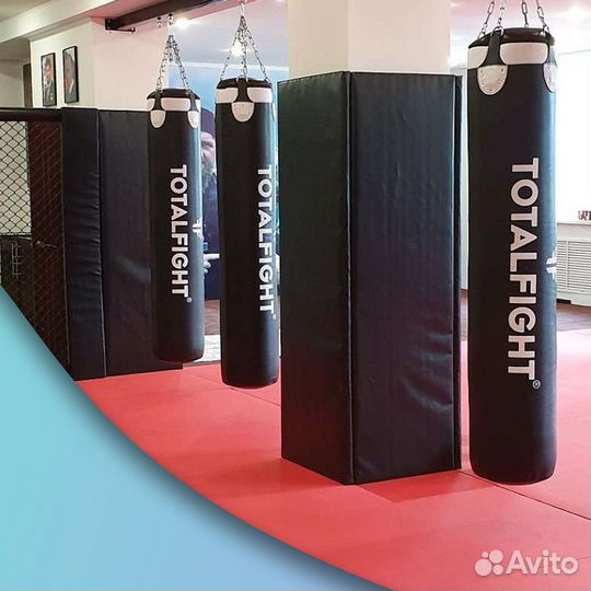 Мешок кожаный набивной боксерский totalfight