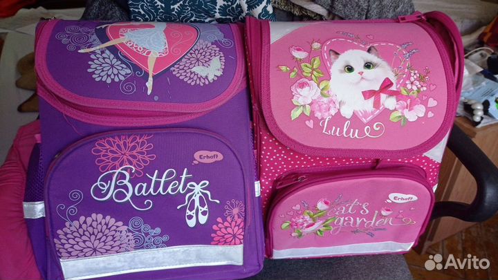 Школьный рюкзак для девочки, отличное состояние