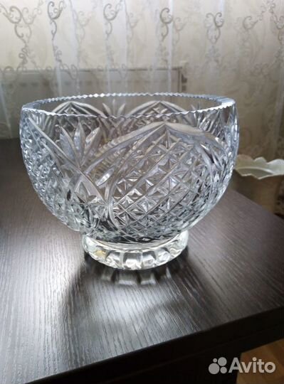 Хрустальные салатики и вазы