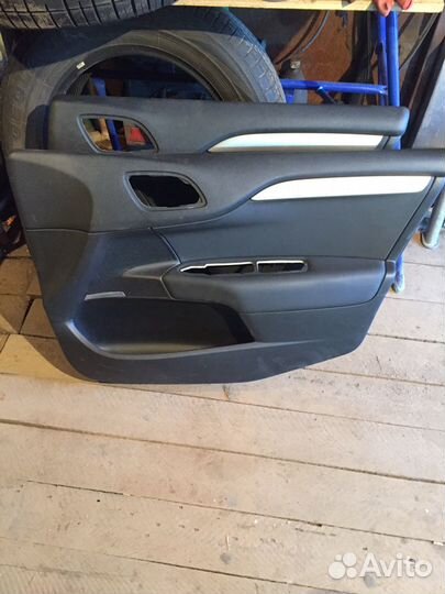 Обшивки двери Citroen c4 b7