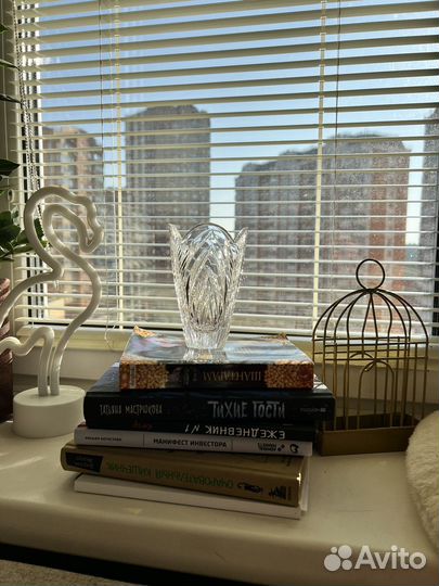 Хрустальная ваза