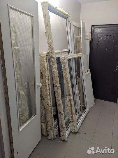 Окна пластиковые бу