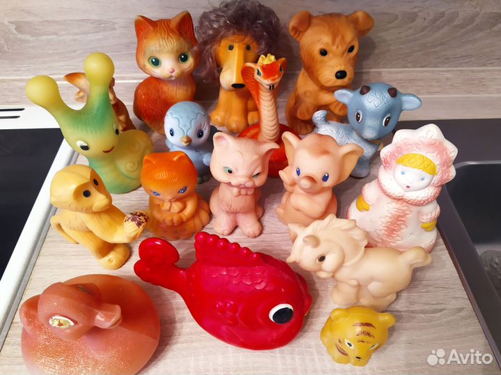 Игрушки резиновые СССР