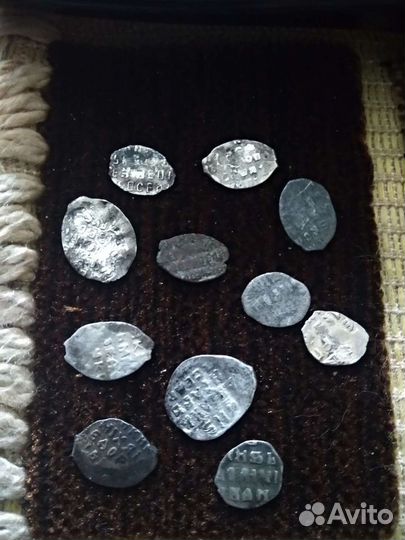 Монеты Чешуя Серебро и Медь