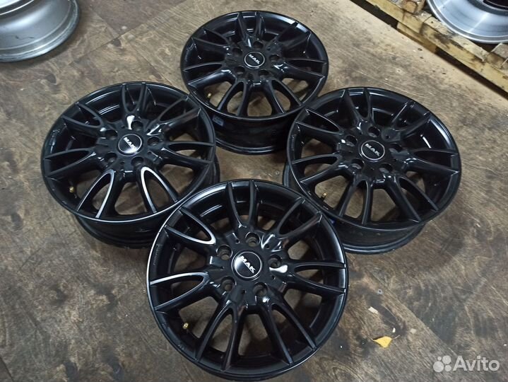 Диски 15 5х112 ET46 черные оригинал MAK с Японии