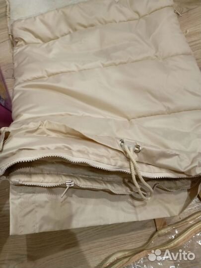 Зимний конверт в коляску/санки